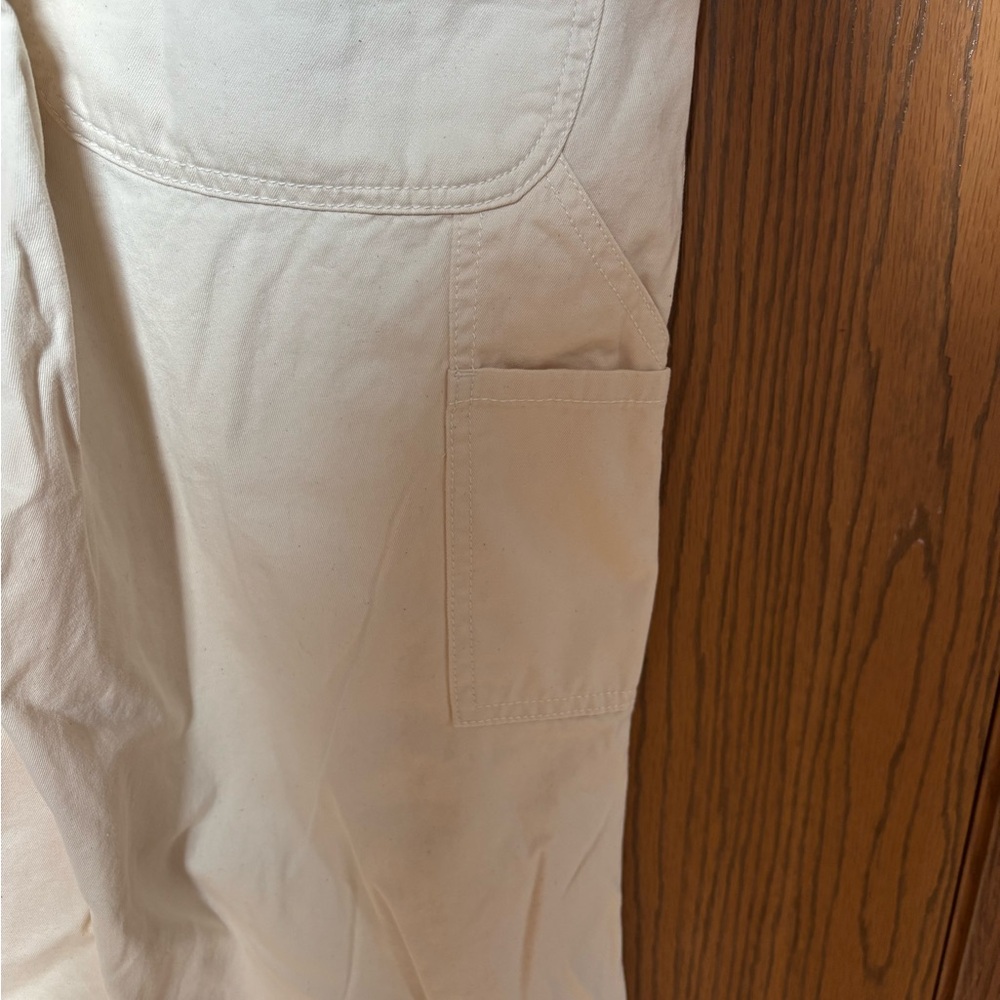 Alpine Design Women's Light Cream Off White Overalls - Picture 12 of 12